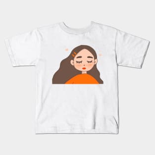 cutie girl Kids T-Shirt